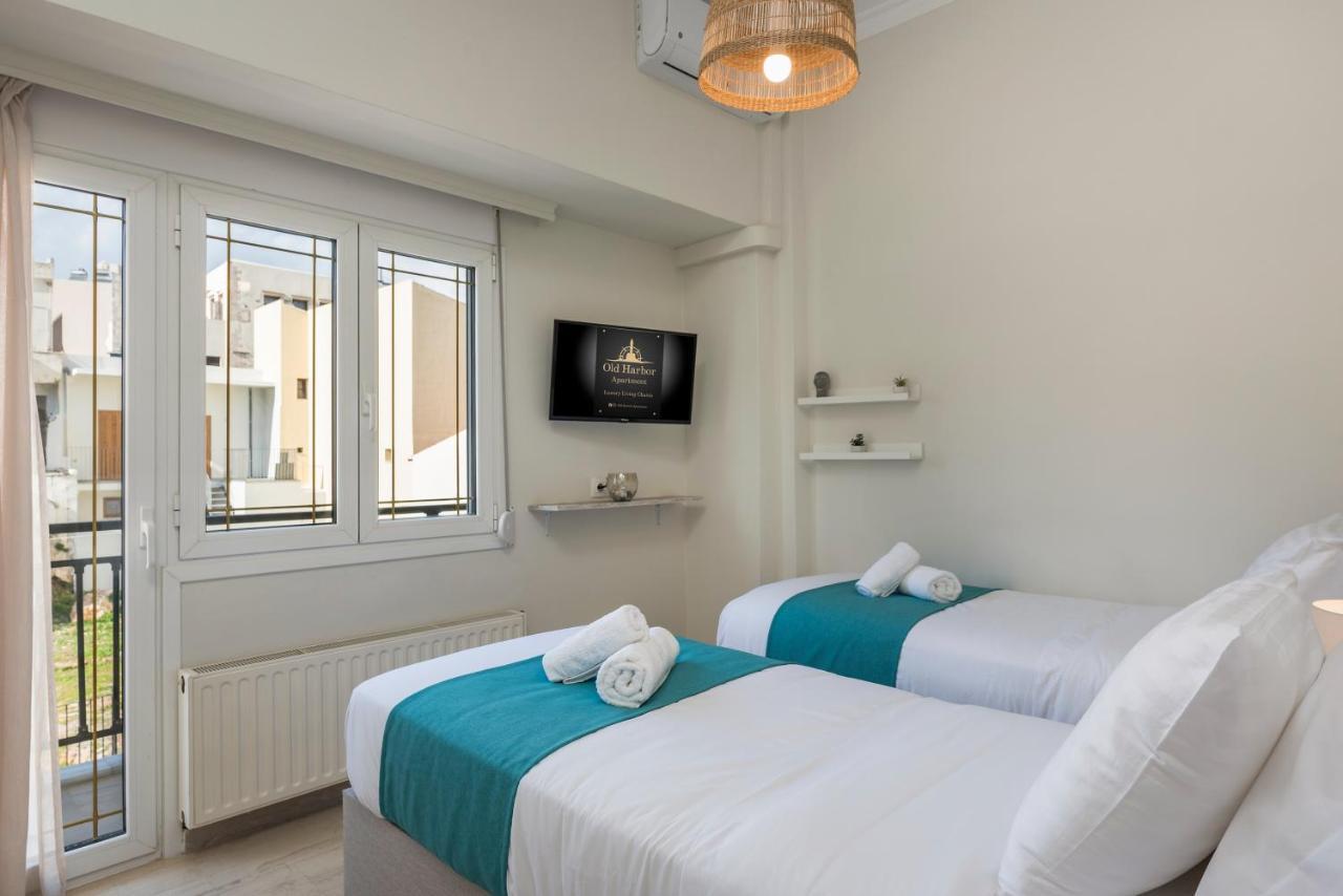 Old Harbor Apartment Luxury Living Chania خانيا المظهر الخارجي الصورة